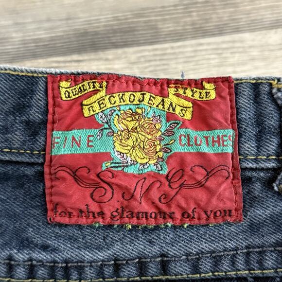 Vintage Echo Jeans High Waisted Tapered Denim Pants Zip Ankle Women’s 29 - Picture 3 of 8